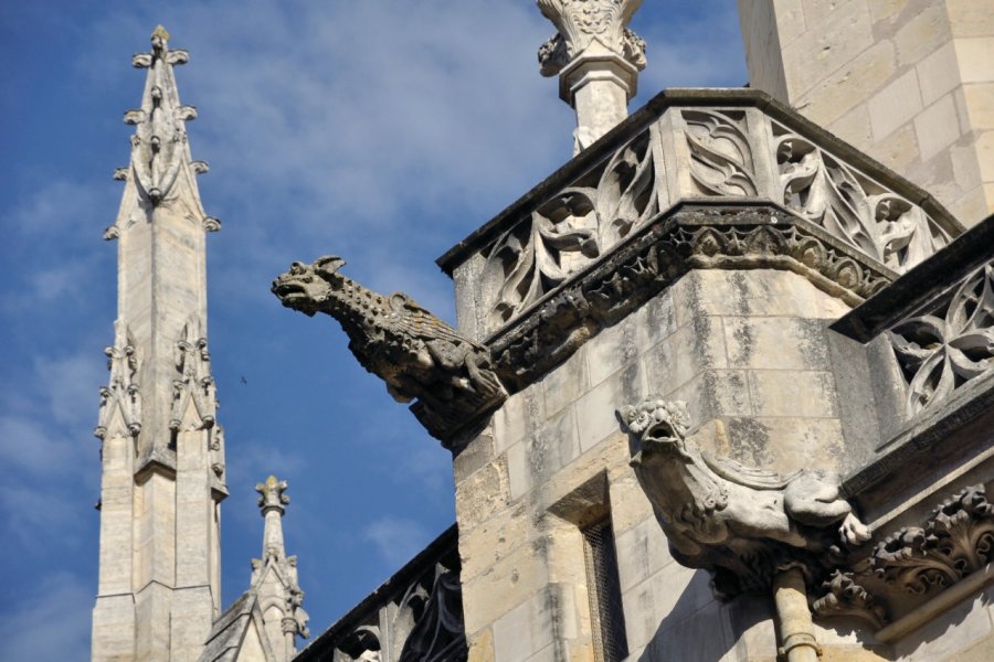 Les gargouilles de la cathédrale de Nevers. Img85h - iStockphoto