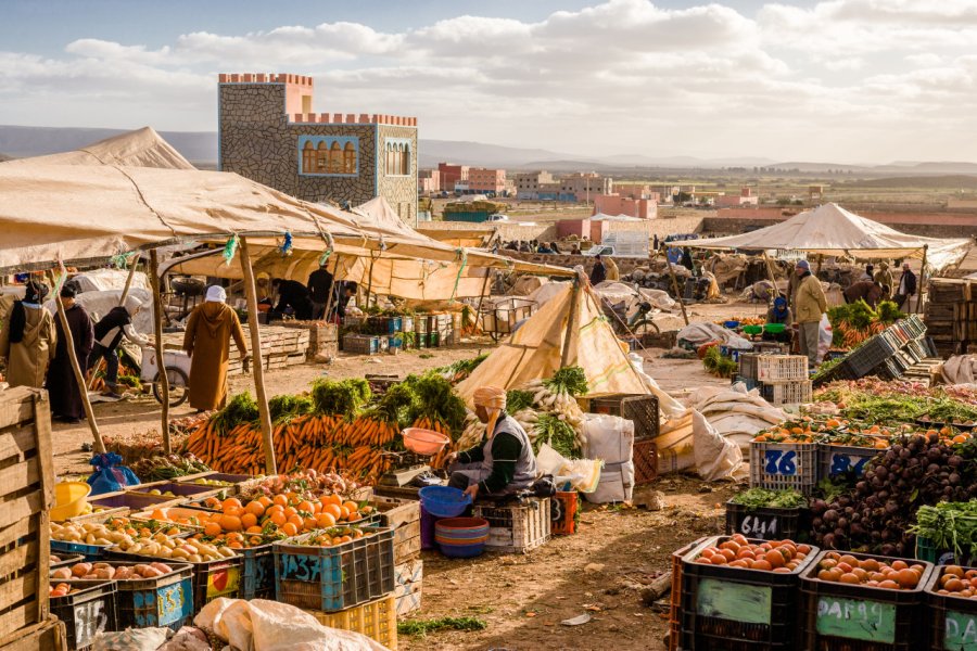 Marché de Guelmim. Laurens Hoddenbagh - Shutterstock.com