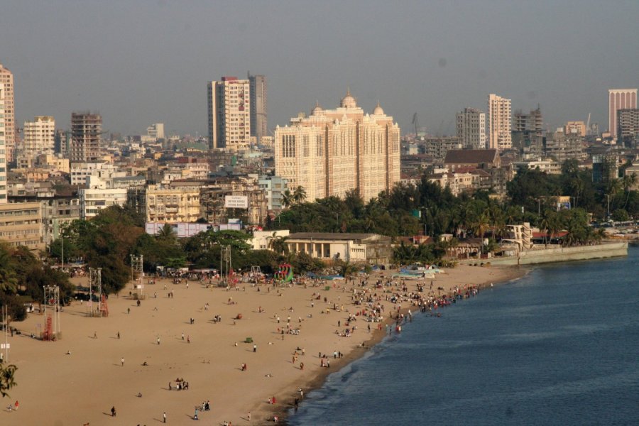 Plage de Chowpatty. Stéphan SZEREMETA