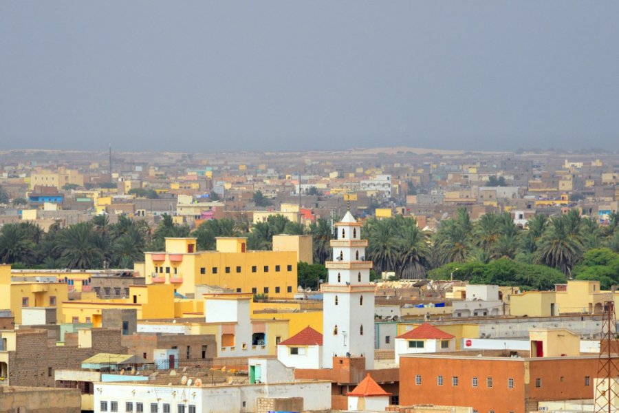 Nouakchott, capitale de la Mauritanie. mtcurado
