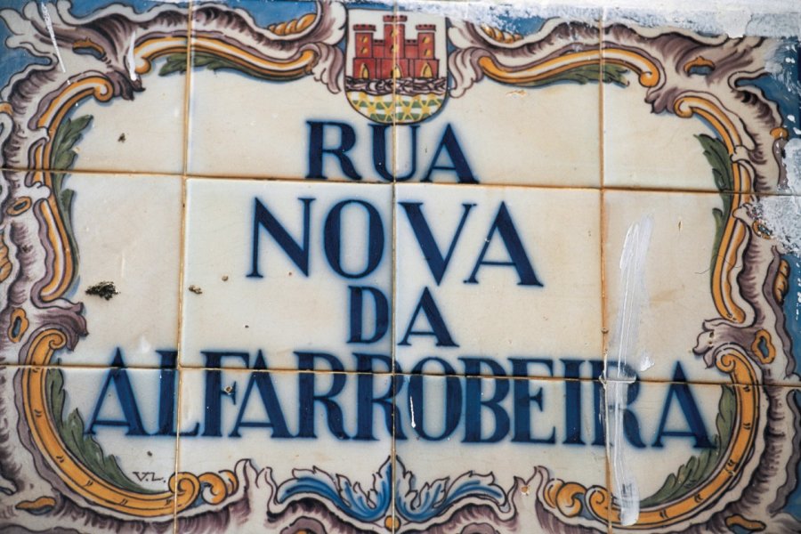 Rua nova da Alfarrobeira à Cascais. John Frechet - Iconotec