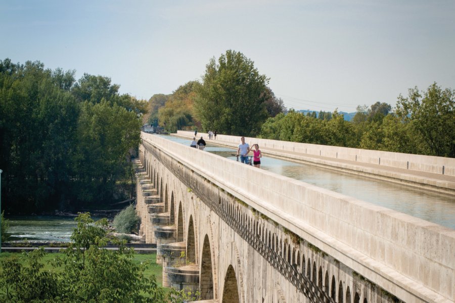 Pont-canal, Agen. Christian Preleur