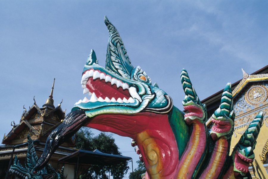 Dragon d'un Temple Thaï Yukiko Yamanote - Iconotec