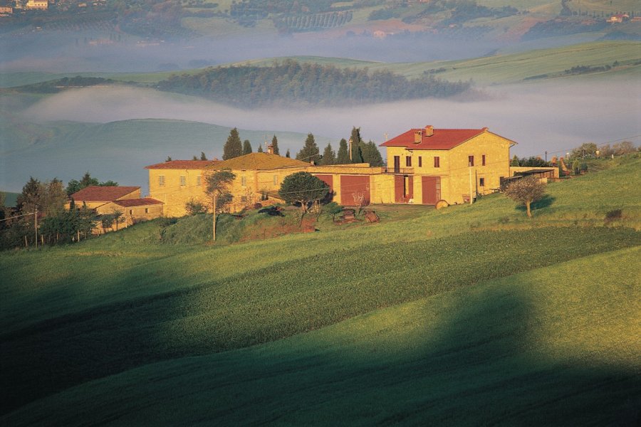 Paysage près de Pienza. Eric Martin - Iconotec