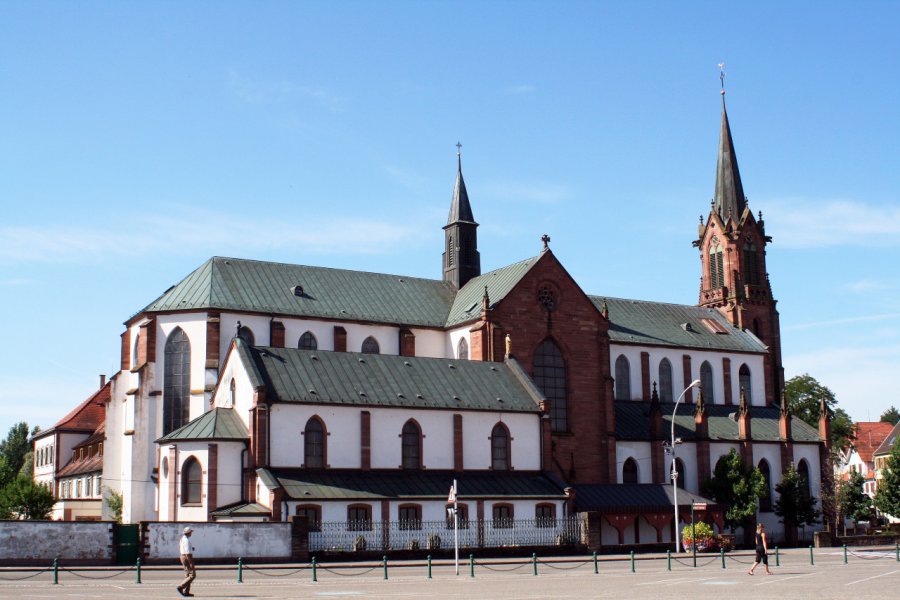 Basilique Notre-Dame de Marienthal. ISO-68 - Adobe Stock