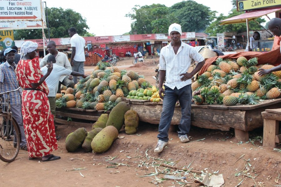 Marché de Kampala. Abdesslam Benzitouni