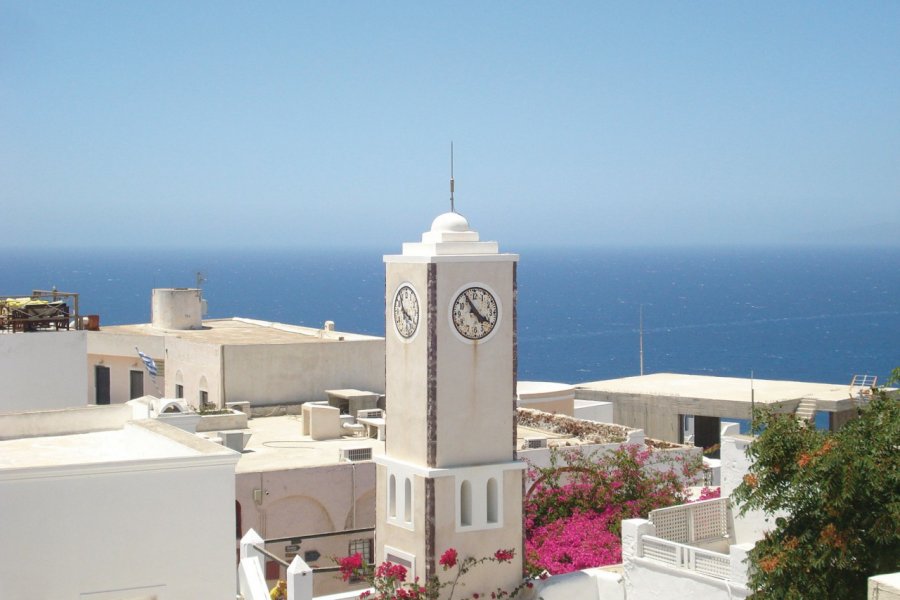 La tour de l'horloge d'Oia. Ana JOVETIC-VUCKOVIC