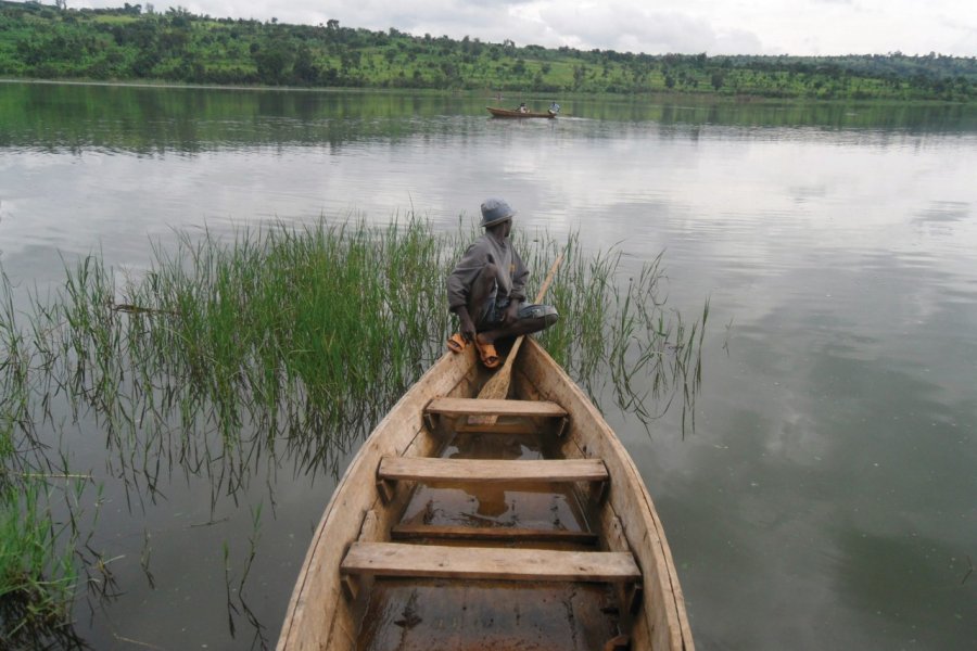 Sur le lac aux oiseaux (Rwihinda). Julia GASQUET