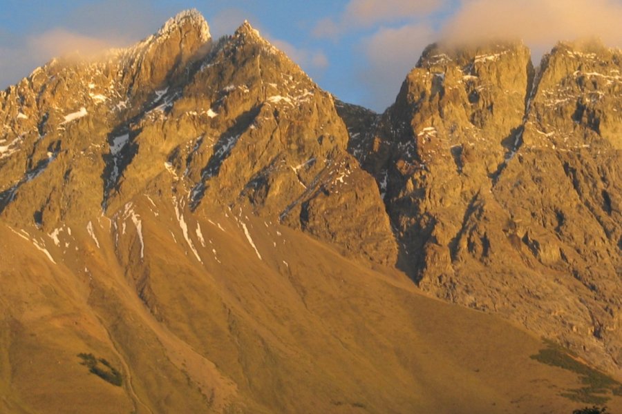 Les Andes au coucher du soleil. Arnaud Bonnefoy