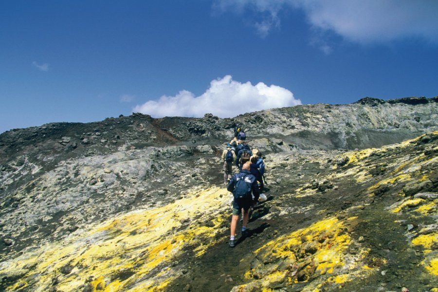 Ascension de l'Etna. Author's Image