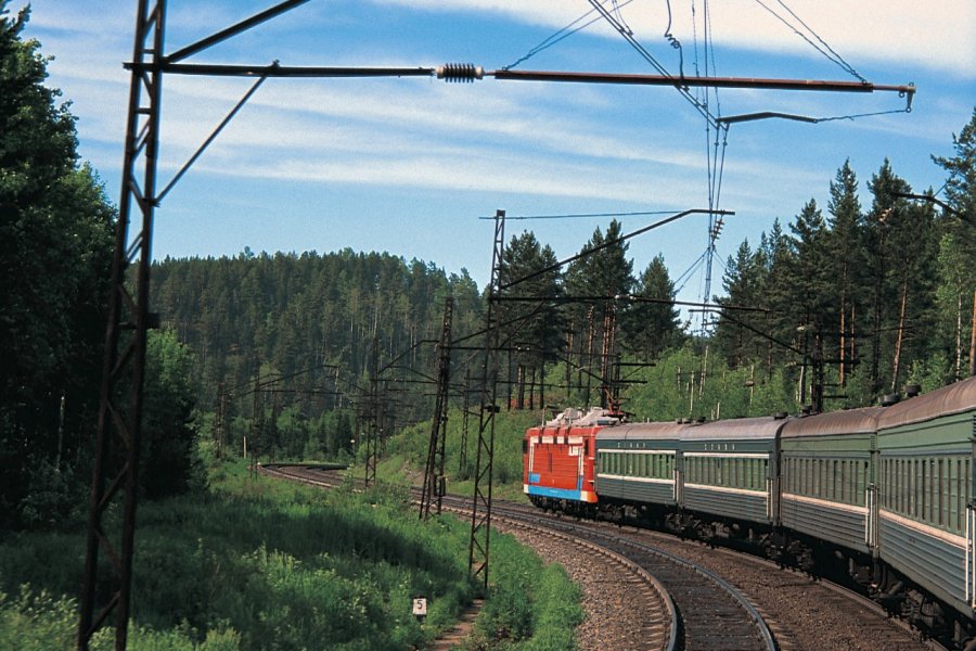 Train 45 sur la ligne Oulan-Oude - Irkoutsk Stéphan SZEREMETA