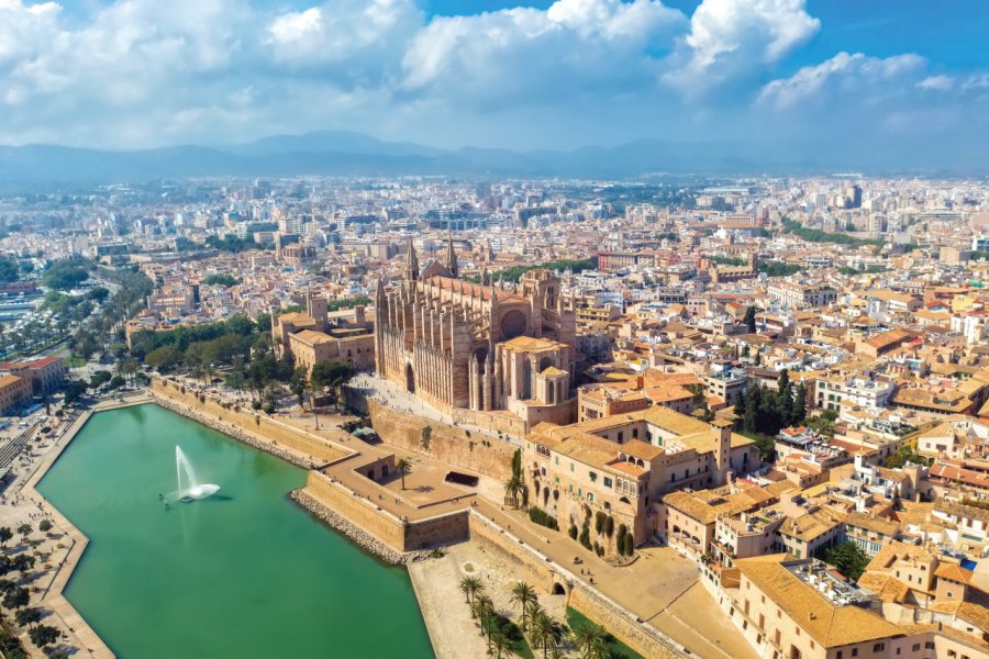 Vue aérienne de Palma de Mallorca. shevdinov - iStockphoto.com