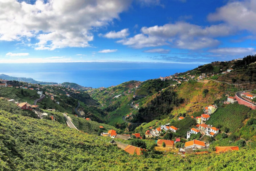 La vallée de Estreito de Câmara de Lobos. Ludovic DE SOUSA