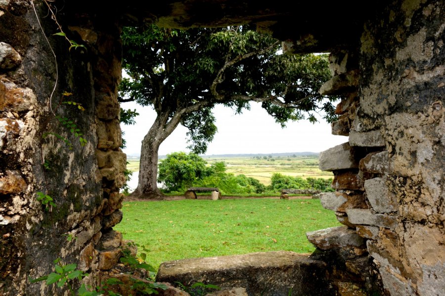 Fort des Portugais sur l'îlot Santa Cruz. Sophie ROCHERIEUX