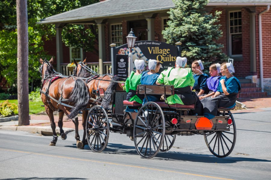 La communauté amish est très présente en Pennsylvanie. George Sheldon - Shutterstock.com