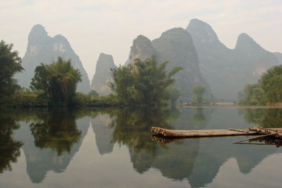 Karst de Yangshuo. (© Jérôme Bouchaud))