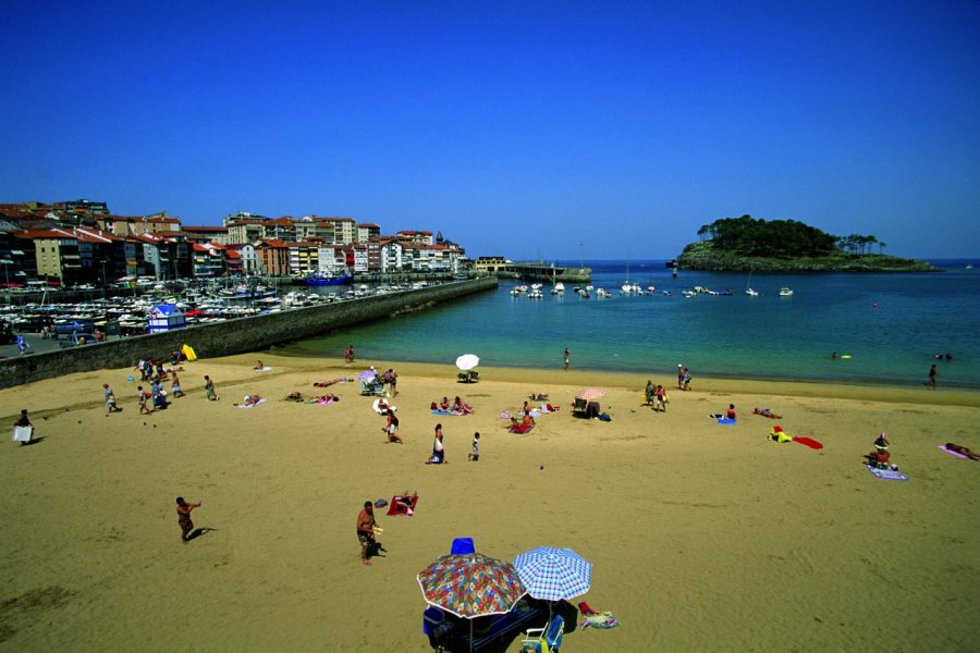 Plage de l'île Saint-Nicolas. Author's Image