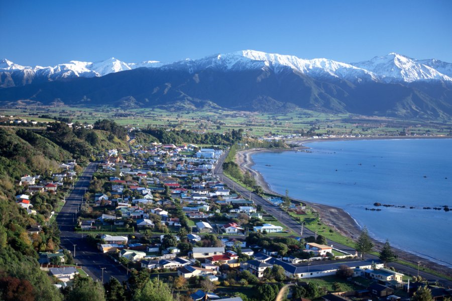 Vue sur Kaikoura. John Carnemolla - Shutterstock.com