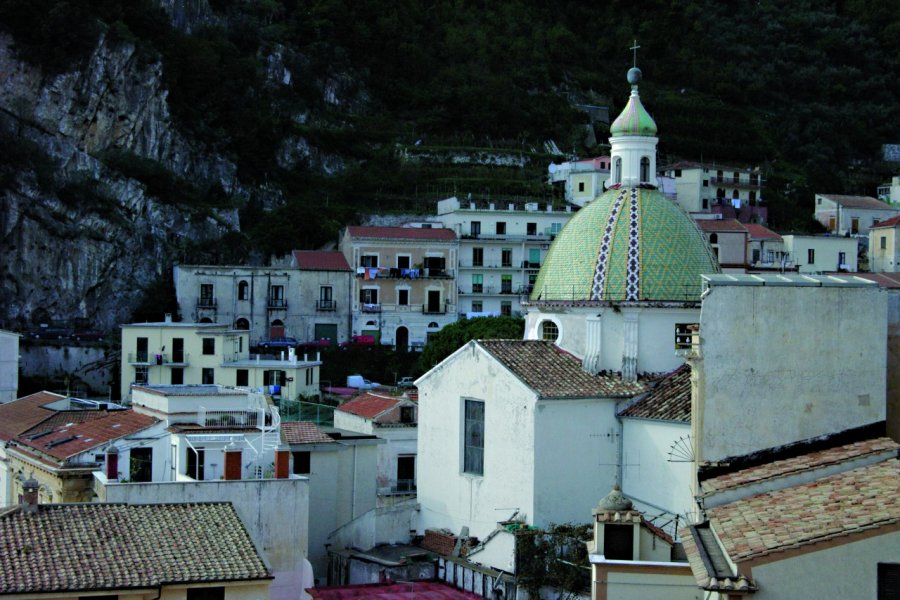 Vue générale de Maiori. Stéphan SZEREMETA