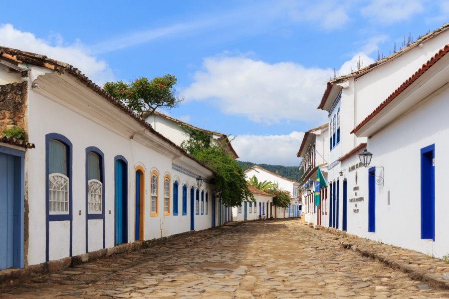 Dans les rues de Paraty. Iuliia Timofeeva - Shutterstock.com