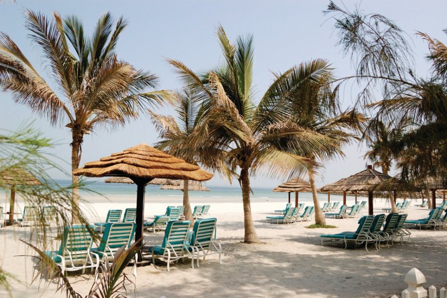 Plage d'un hôtel d'Ajman. iStockphoto.com/slava296