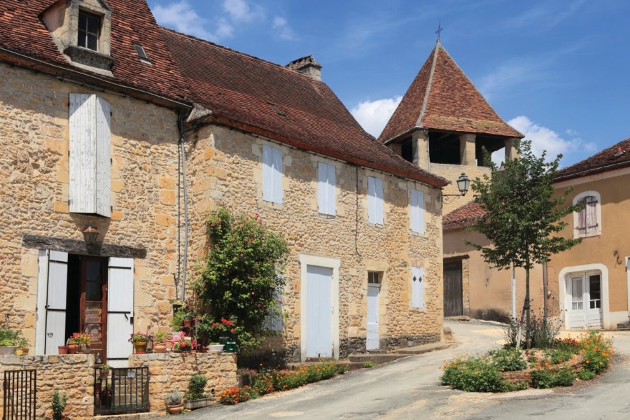 Le village médiéval de Limeuil. Arie J. Jager - iStockphoto