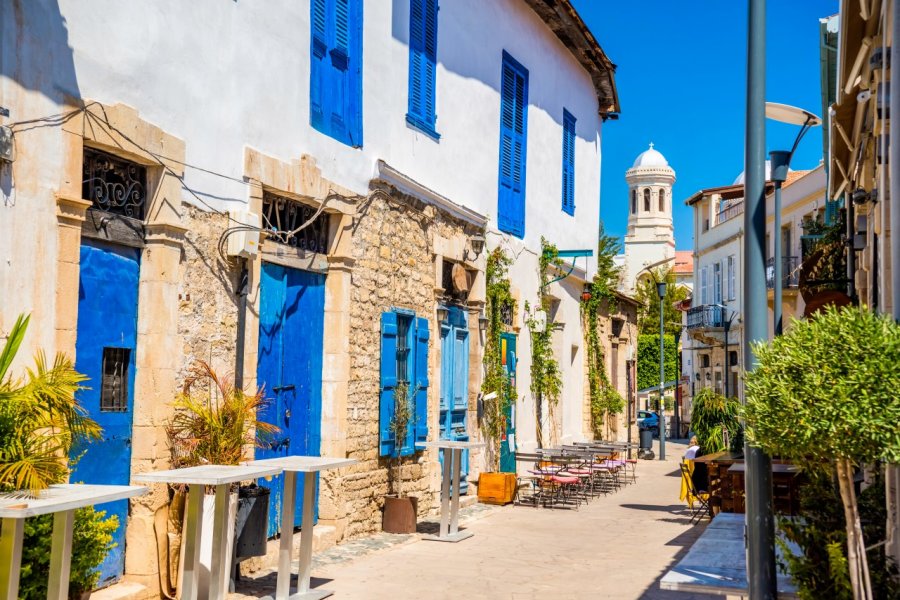 Limassol, rue Genethliou Mitellla. Kirill_makarov - Shutterstock.com