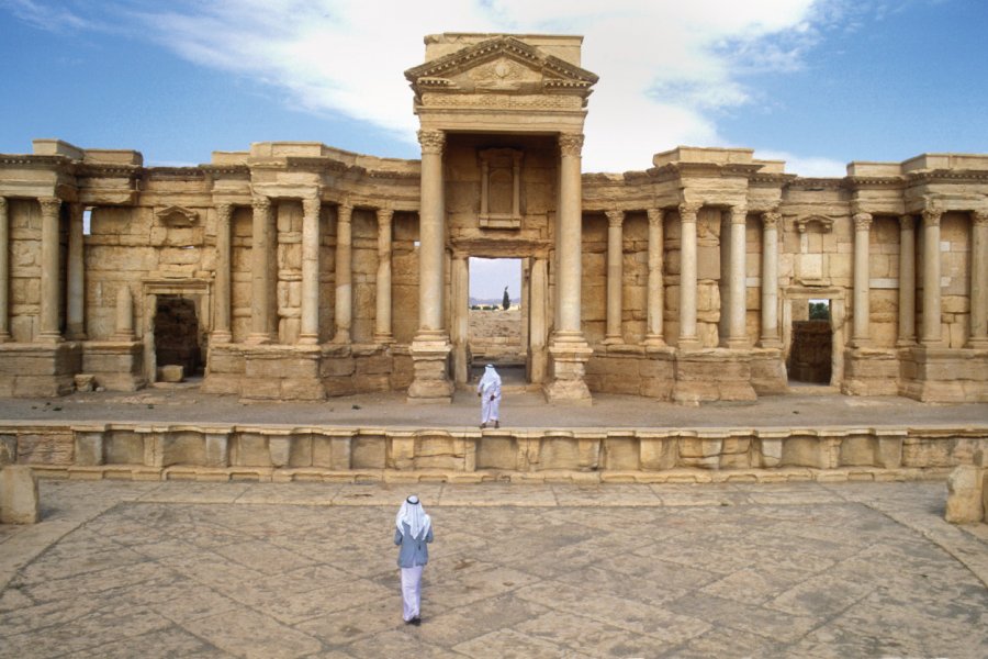 Amphithéâtre de Palmyre. Stevenallan - iStockphoto