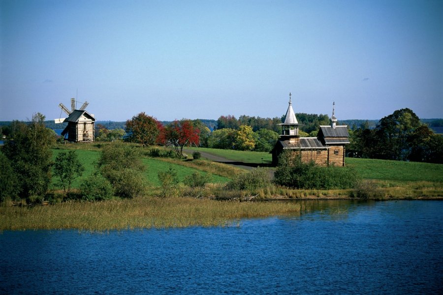 Île de Kiji sur le lac Onega. Author's Image