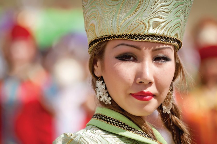 ...et concours de beauté féminine à l'occasion de Tun Pairam. Khakassia Tourist Information Centre