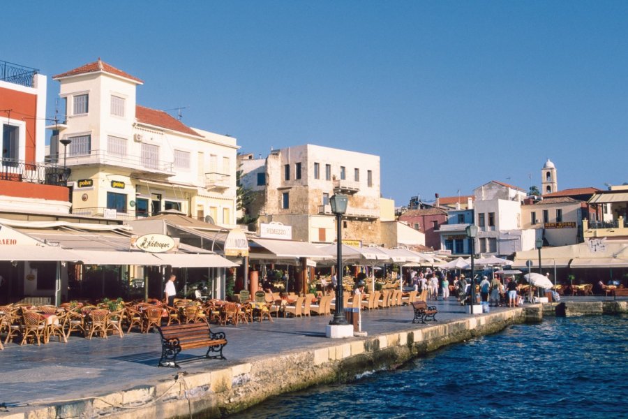 Sur les quais à Hania (La Canée). Author's Image