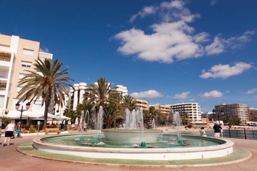 Fontaine près de la plage de Santa Eulària des Riu. Julien HARDY - Author's Image