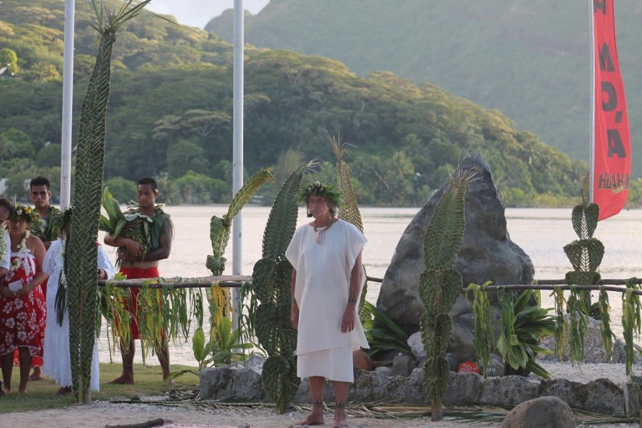 Cérémonie d'ouverture Toa Moa - Huahine Laurent BOSCHERO