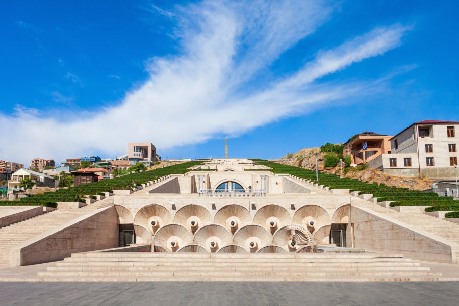 Cascade, le haut-lieu de l'art contemporain à Erevan. saiko3p - Shutterstock.com