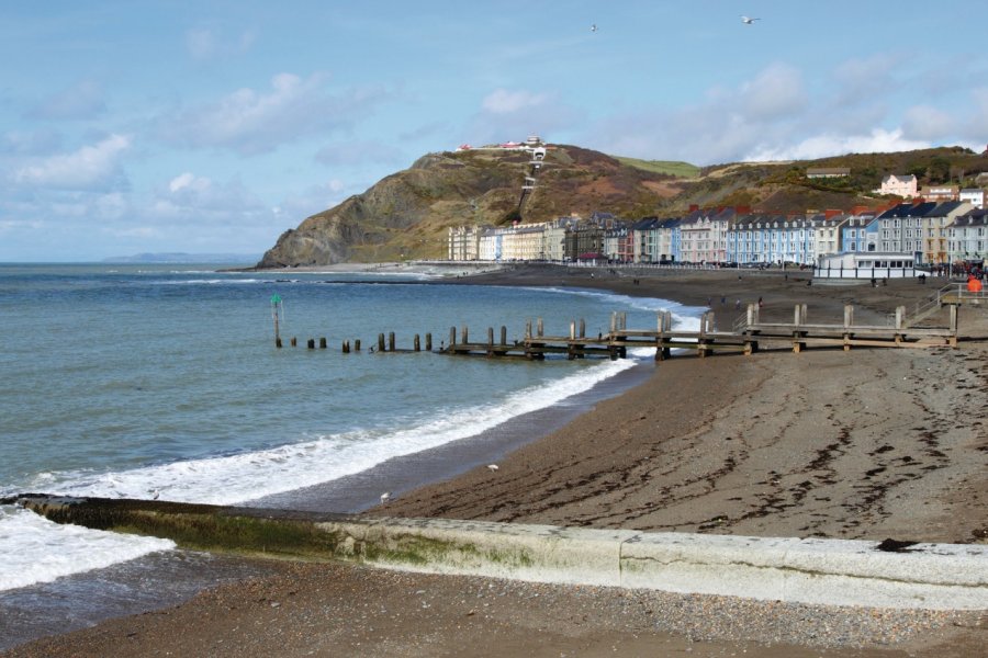 Ville côtière d'Aberystwyth iStockphoto.com/topshotUK