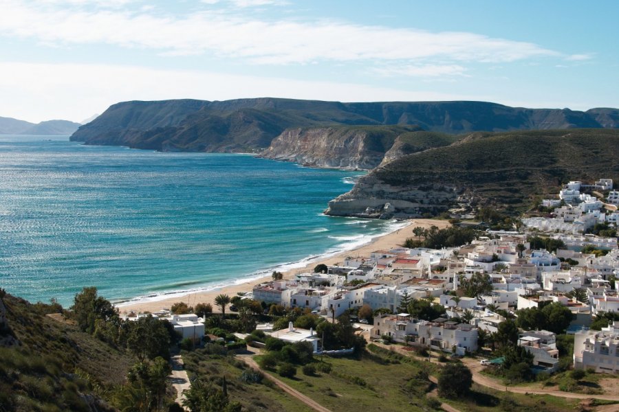 Agua Amarga, village de la province d'Alméria. Hemeroskopion - iStockphoto