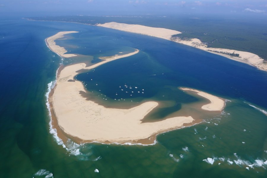 Banc d'Arguin et Dune du Pyla. Imagine