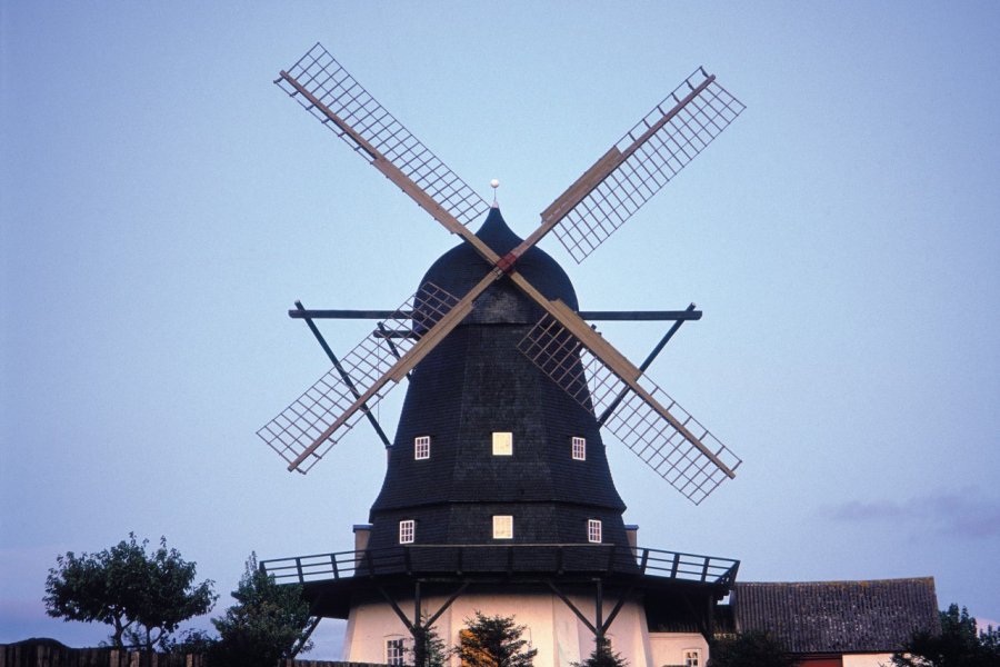 Moulin dans la région d'Ebeltoft. Thierry Lauzun - Iconotec