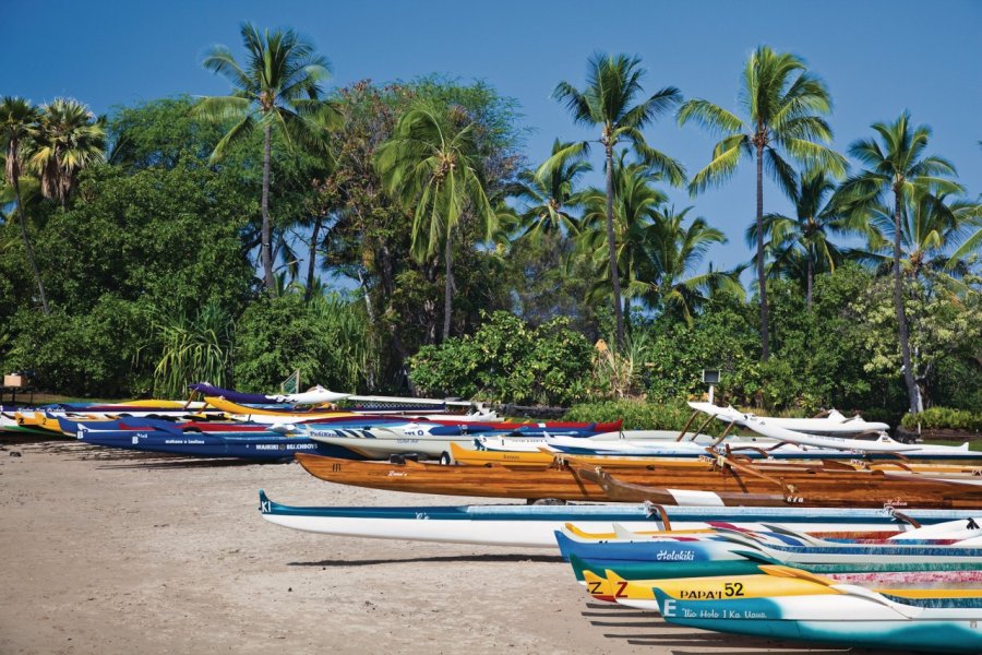 Plage de Kailua-Kona. Hawaii Tourism Authority (HTA) / Tor Johnson