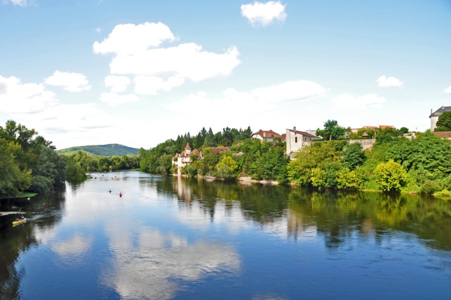 La Dordogne à Meyronne. lamio - stock.Adobe.com