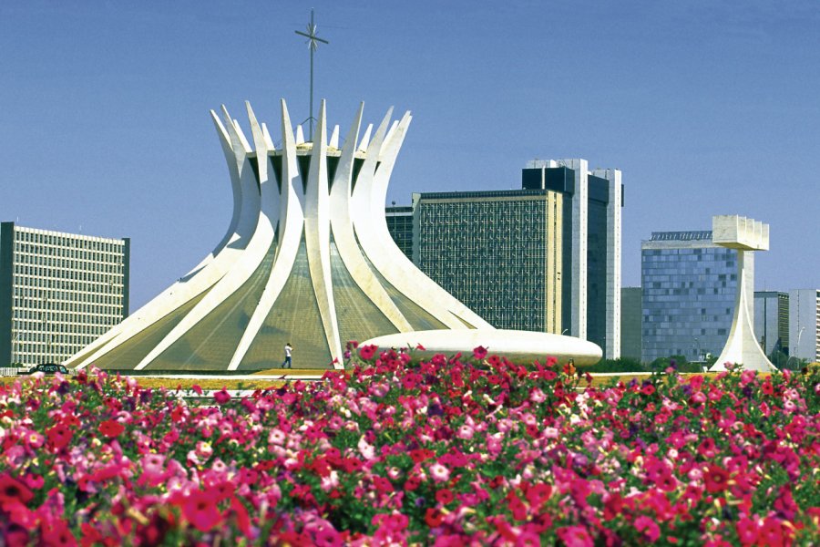 Cathédrale de Brasilia. EMBRATUR / Christian Knepper