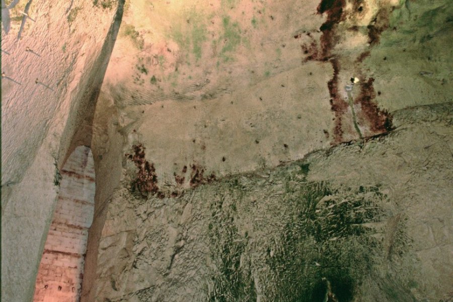 Cave de champagne creusée dans la craie (© S. REMAIN - ICONOTEC))