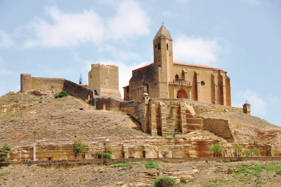 Église Santa Maria la Mayor à San Vicente de la Sonsierra. Alce - Fotolia