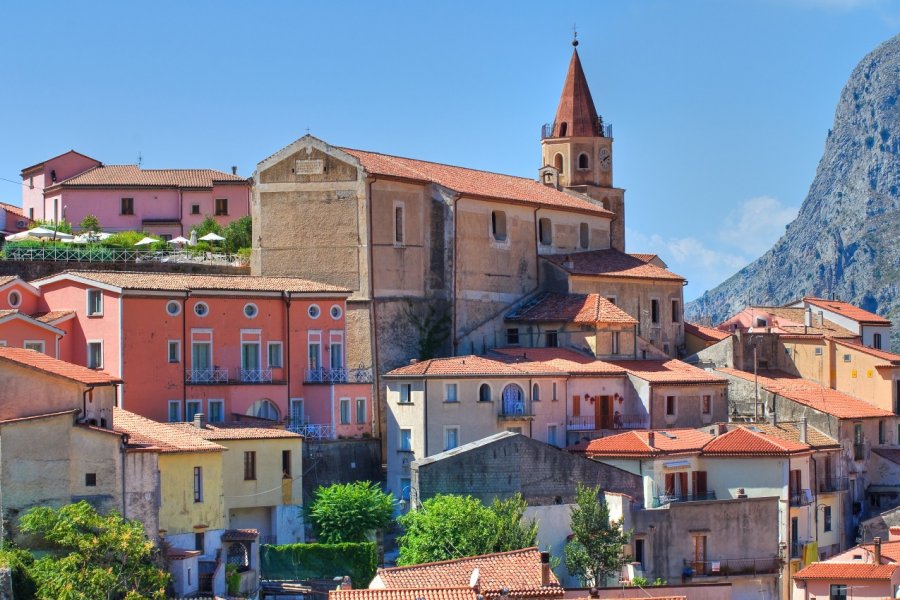 Vue panoramique de la ville de Maratea. Mi.Ti. - Shutterstock.com