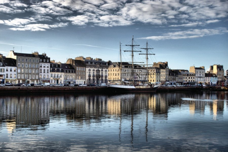 Le port de Cherbourg Ginette Creusson