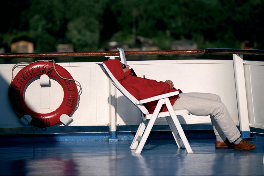Croisière sur la Volga. Author's Image