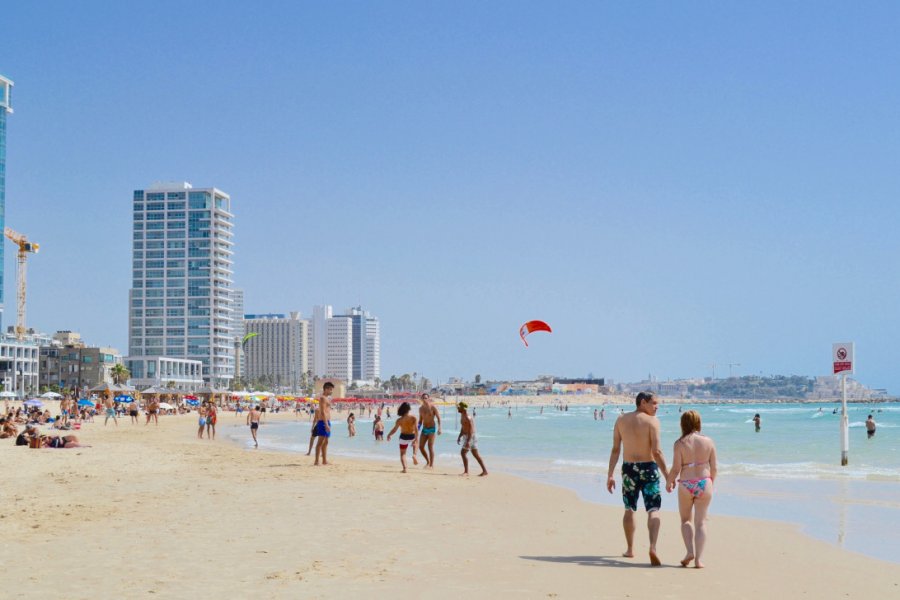 La plage de Tel Aviv. Shaina Gluckman / Tel Aviv Global & Tourism