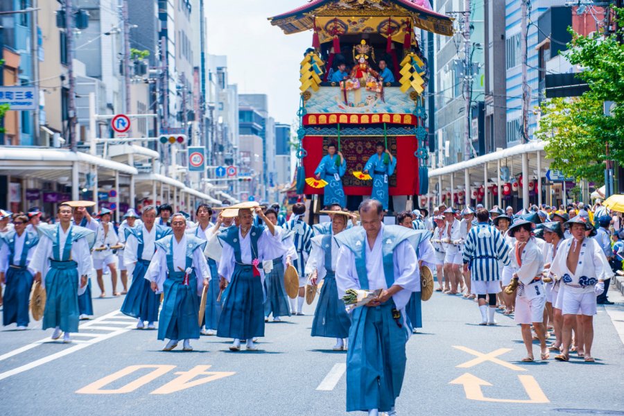 Gion Matsuri à Kyoto. Kobby Dagan - Shutterstock.com