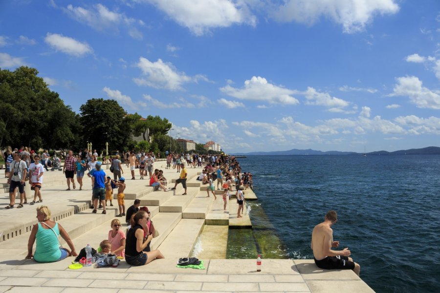 Les orgues marines de Zadar. Dario Vuksanovic - Shutterstock.com