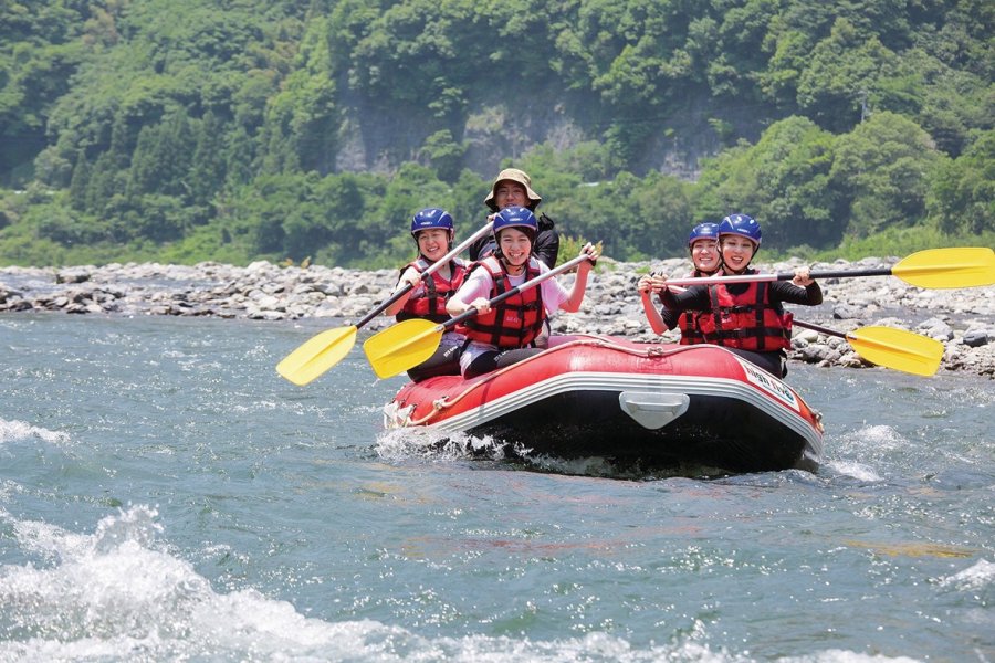 Rafting sur Niyodo. Maxime Dray